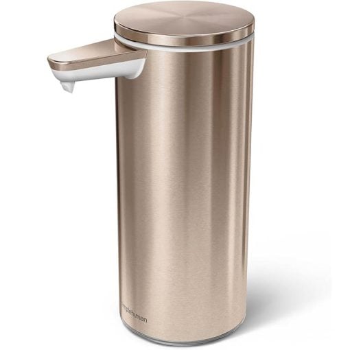 Simplehuman Rechargeable Sensor Pump 266ml Rose Gold